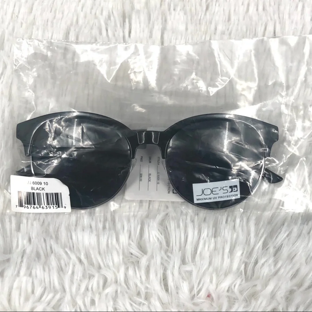 JOE’S JEANS Black Cat Eye Style Sunglasses NWT - Picture 9 of 9